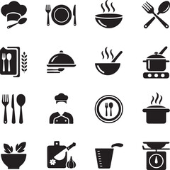 Kitchenware SVG – Cooking Tools and Utensil Silhouette Set

Chef Tools Vector – Perfect for Culinary and Kitchen Designs

Utensils Clipart – Spoon, Fork, Knife & More in SVG Format

Cookware Vector – 
