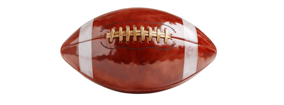 [Transparent Background PNG]American Football Ball Isolated on White Background