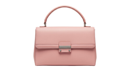 Isolated Pink Handbag