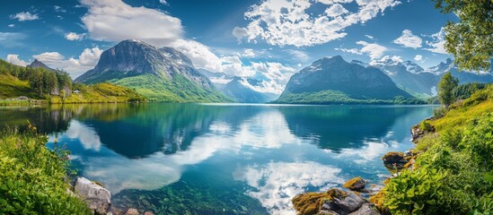 Stunning panoramic wallpaper background for endless creativity.