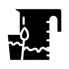 jug glyph icon
