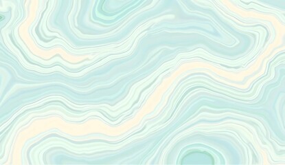 Obraz premium Abstract Layered Blue & Beige Topographic Waves Background