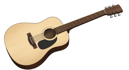 Isolated Acoustic Guitar