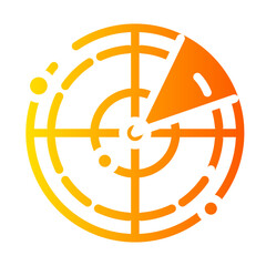 radar gradient icon