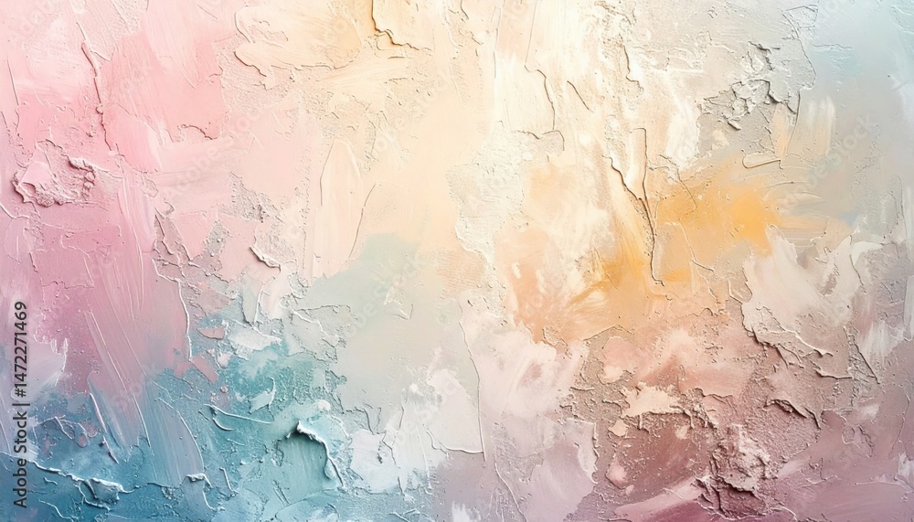 Poster abstract art exploration colorful textured background digital canvas soft light artistic viewpoint c