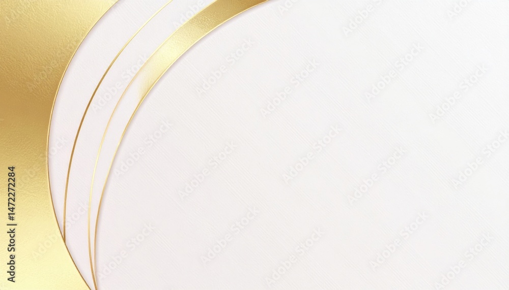 Poster elegant circular design display golden background abstract art contemporary style close-up view visu