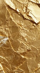 Fototapeta premium Gold-veined stone texture with cracked, fractured surface