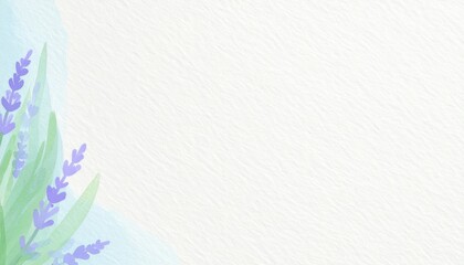 Obraz premium Tranquil lavender blooming scene nature setting digital artwork soft pastel background calming aesthetic