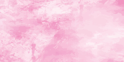 Fantasy smooth light pink, white shades and pink watercolor paper textured illustration for grunge design, vintage card, templates. Pastel ink colors wet effect hand drawn canvas aquarelle background
