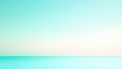 Fototapeta premium Serene seascape horizon tranquil ocean view minimalist photography calming environment aesthetic perspective