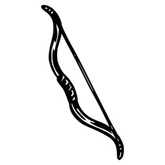 traditional bow line art