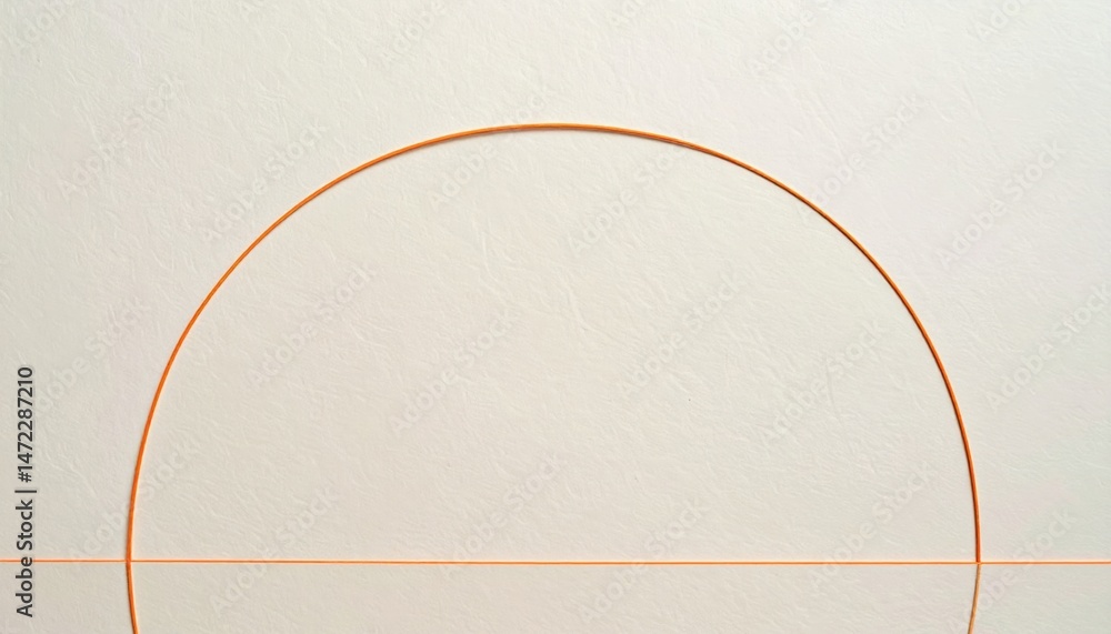 Poster geometric art creation studio space visual art minimalistic environment close-up perspective concept