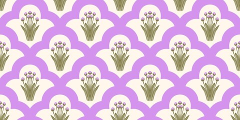 Seamless watercolour and unique floral pattern background for covers, notes, Soft backgrounds colour. Watercolour art work. Flower stalk. Pink blue yellow flower.