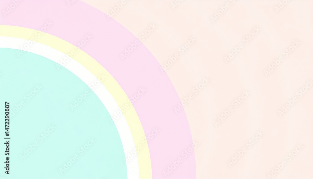 Poster abstract colorful circle pattern digital art modern design creative environment close-up view vibran