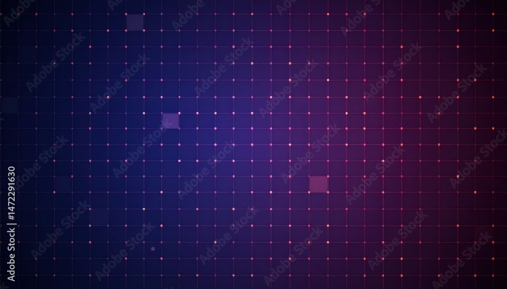 Poster dynamic digital grid animation virtual space motion graphics abstract environment perspective view v