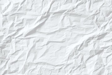 Fototapeta premium Wrinkled White Paper Texture Background