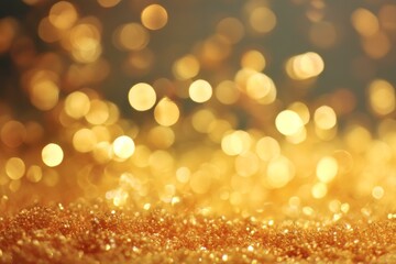 Obraz premium Golden Glitter Abstract Background