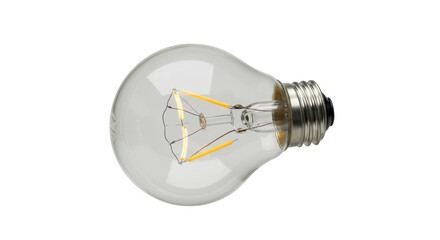 Isolated Filament Light Bulb