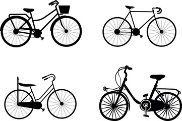 bicycle icon , vector