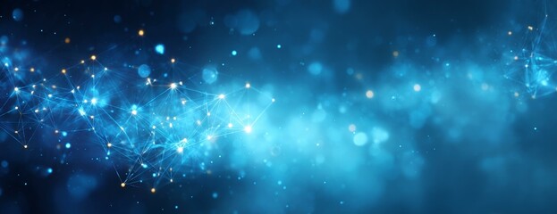 Abstract Digital Network Background Design