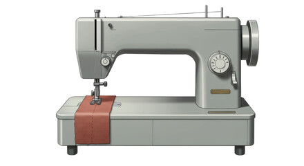 Isolated Sewing Machine