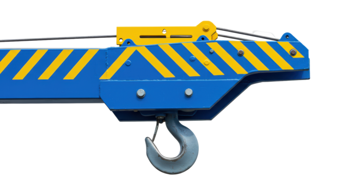 Isolated Crane Hook