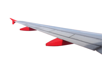 [Transparent Background PNG]Airplane Wing View from Inside