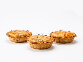 Gourmet Cheese Pies - Isolated Food Photography