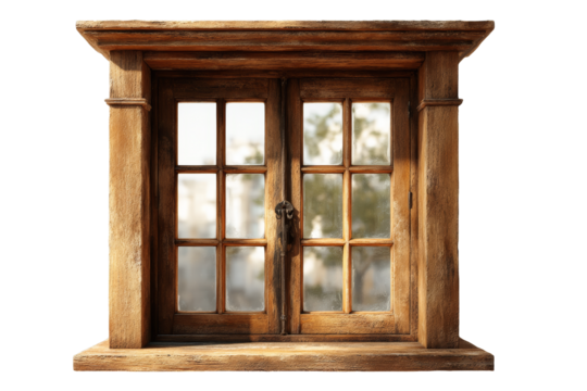 Transparent Wooden Window for Architecture Design Concepts