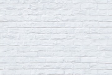 White Brick Wall Texture Background Image