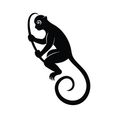 Monito del Monte Vector Silhouette