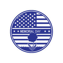 Happy Memorial Day design