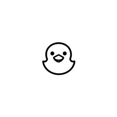 Fototapeta premium Duck Icon Vector Crafted for Branding and Visual Identity