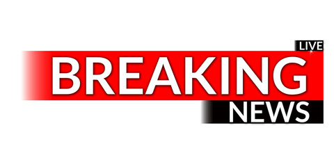 Modern News Alert Lower Third with Geometric Reveal