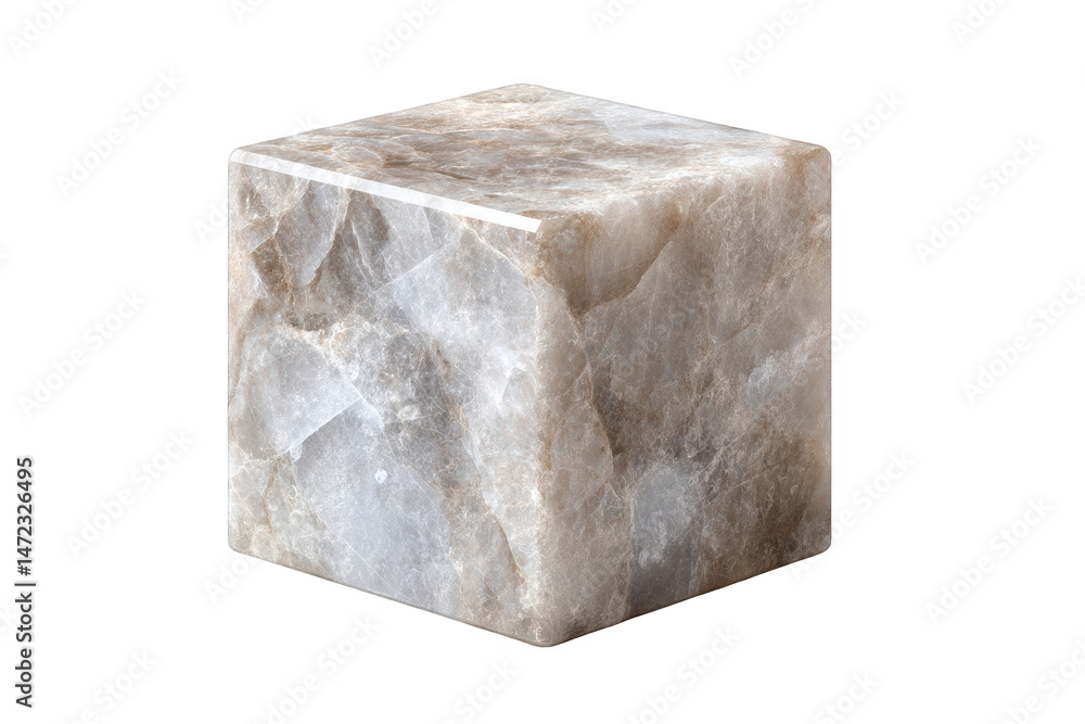 Poster elegant grey and brown marble cube texture background image high resolution studio shot perfect for 