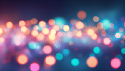 Obraz premium abstract background with bokeh lights