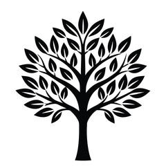 Obraz premium vector tree silhouette isolated