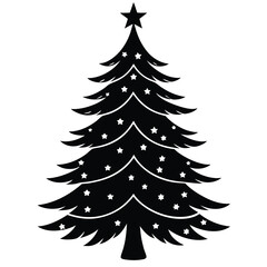Obraz premium christmas tree vector