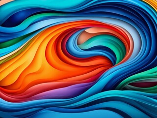 Intricate Wave Patterns - Abstract Backgrounds