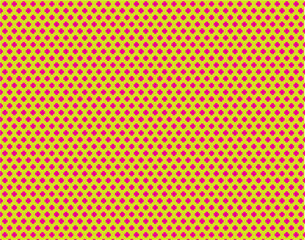 red and yellow background pattern with dot marks