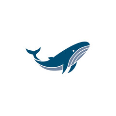 Whale logo icon design template, suitable for your design need, logo, illustration, animation, etc.