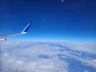 Fototapeta premium Indigo airlines and its flight journey