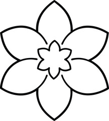 cherry blossom icon vector illustration