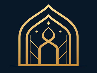 vector illustration of a religious cross