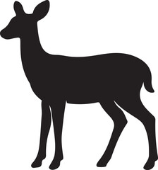 Fototapeta premium deer silhouette