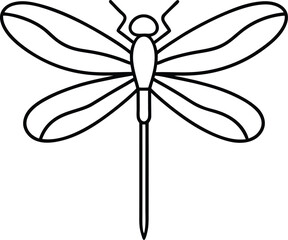 dragonfly vector illustration