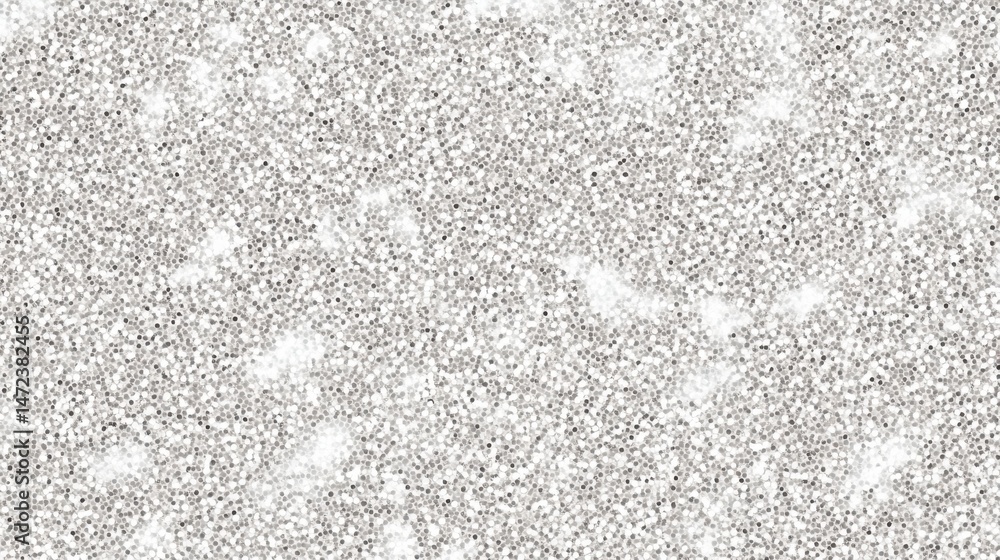Poster silver glitter texture background, ideal for festive designs or elegant projects. the shimmering par