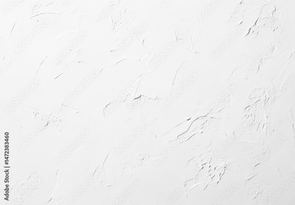 Poster textured white wall surface with subtle relief and uneven plaster, ideal for minimalist backgrounds 