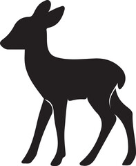 Fototapeta premium deer silhouette
