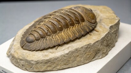 Chiton on studio background
